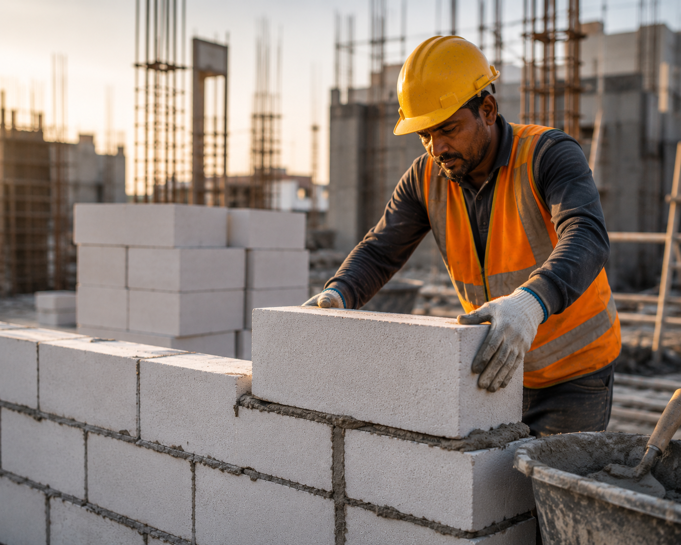AAC Block Installation