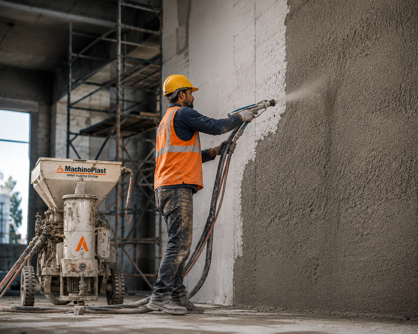Machine Plaster